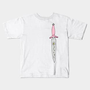 Pink Daggers Kids T-Shirt